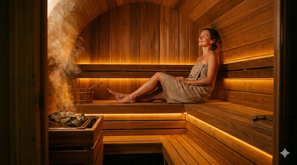 Der Sauna-Reset: Wie Hitze Stress abbaut, Glückshormone freisetzt – und Depression lindern kann