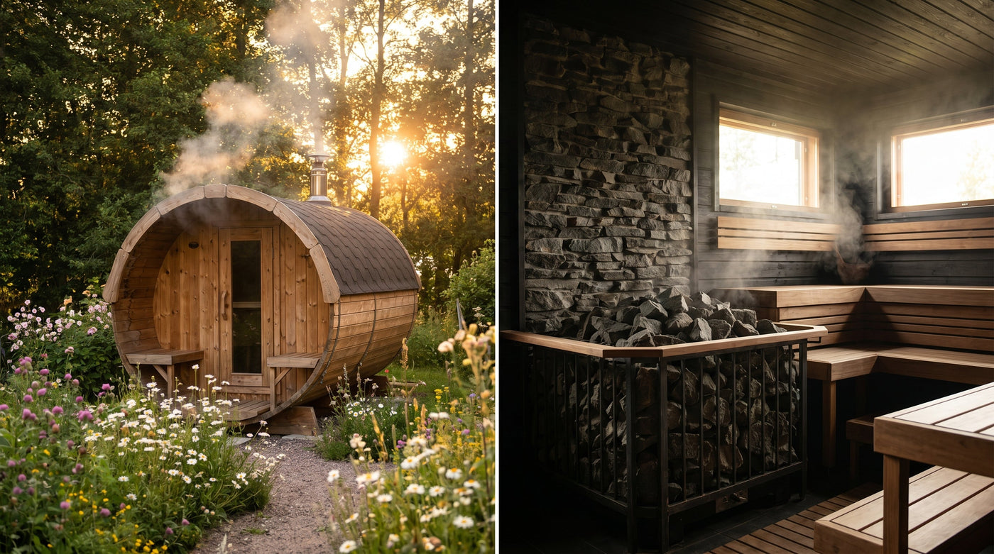 Fasssauna vs. klassische Sauna – was sind die Unterschiede?