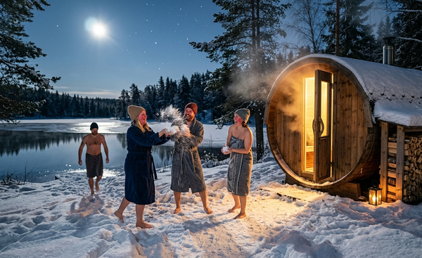 Sauna im Winter – warum Schwitzen bei Kälte so gesund ist