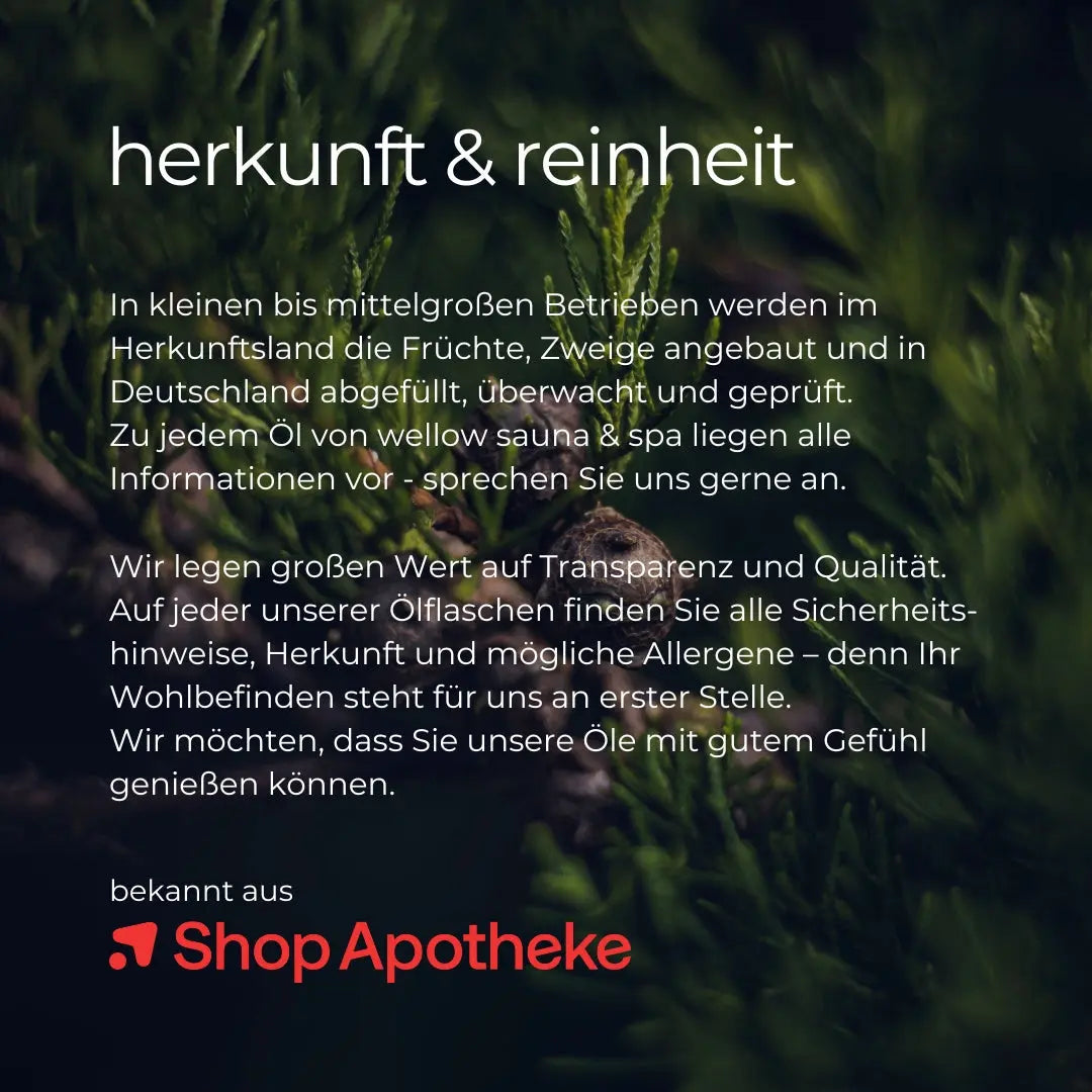 Ätherisches Öl Zitrone - 100ml - Wellow Sauna