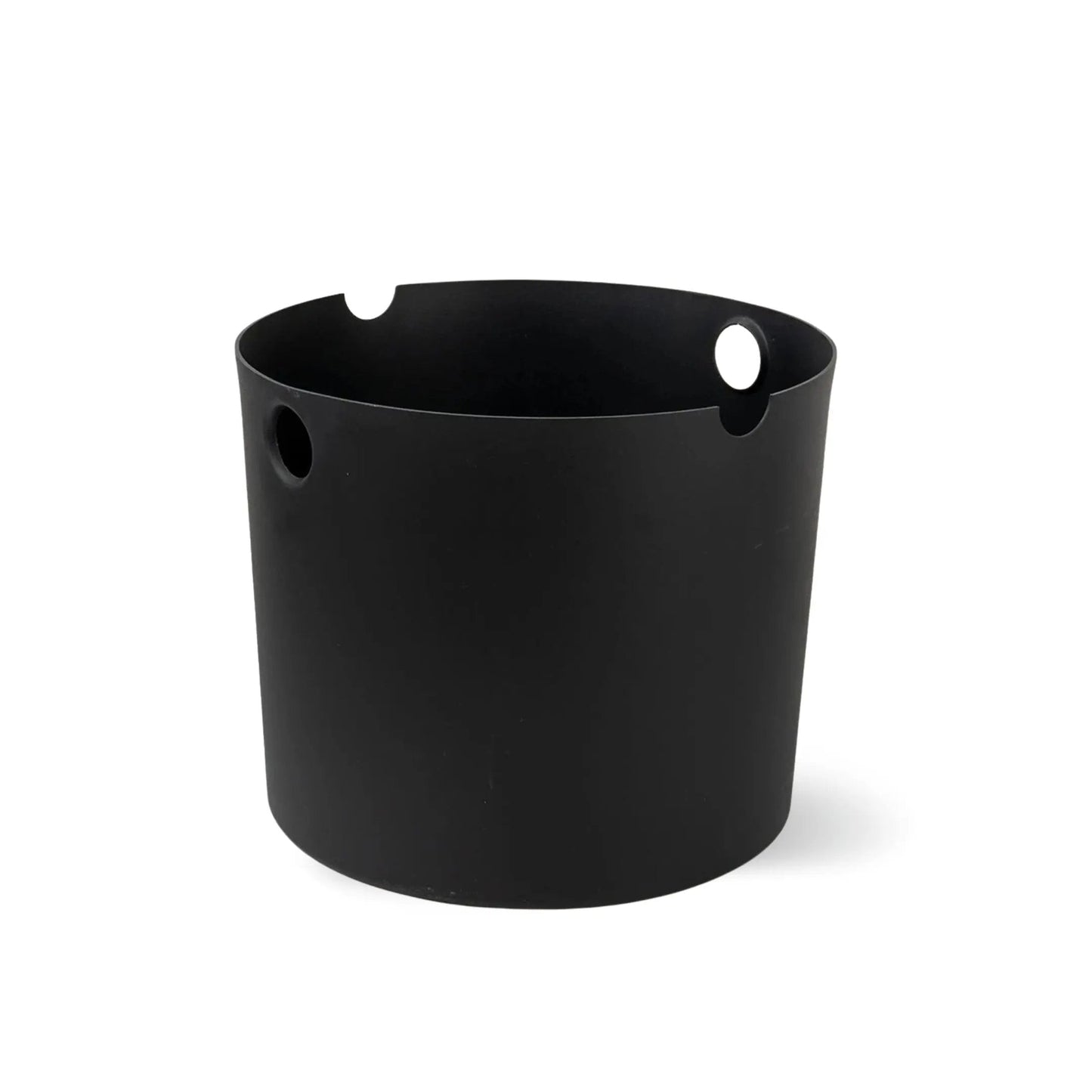 Design-Saunaeimer Set Aluminium schwarz mit Saunakelle - Wellow Sauna