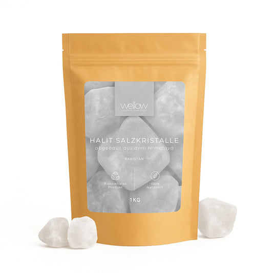 Kubische Halit-Salzkristalle Brocken 2-5cm 1kg