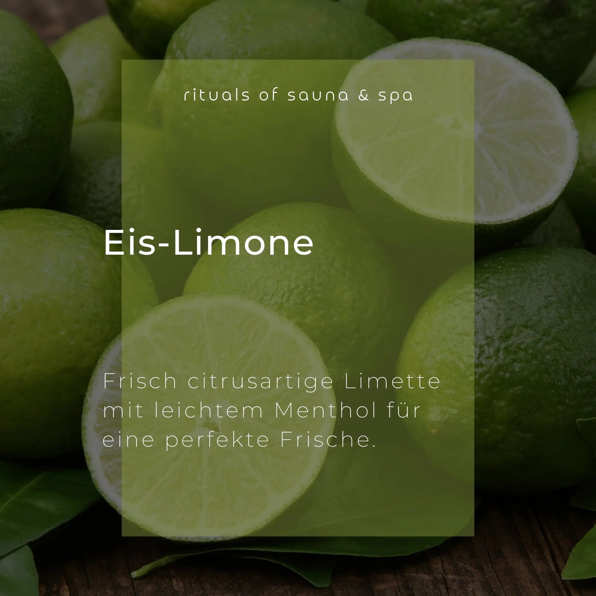 Sauna-Aufguss Eis-Limone 100ml - Wellow Sauna