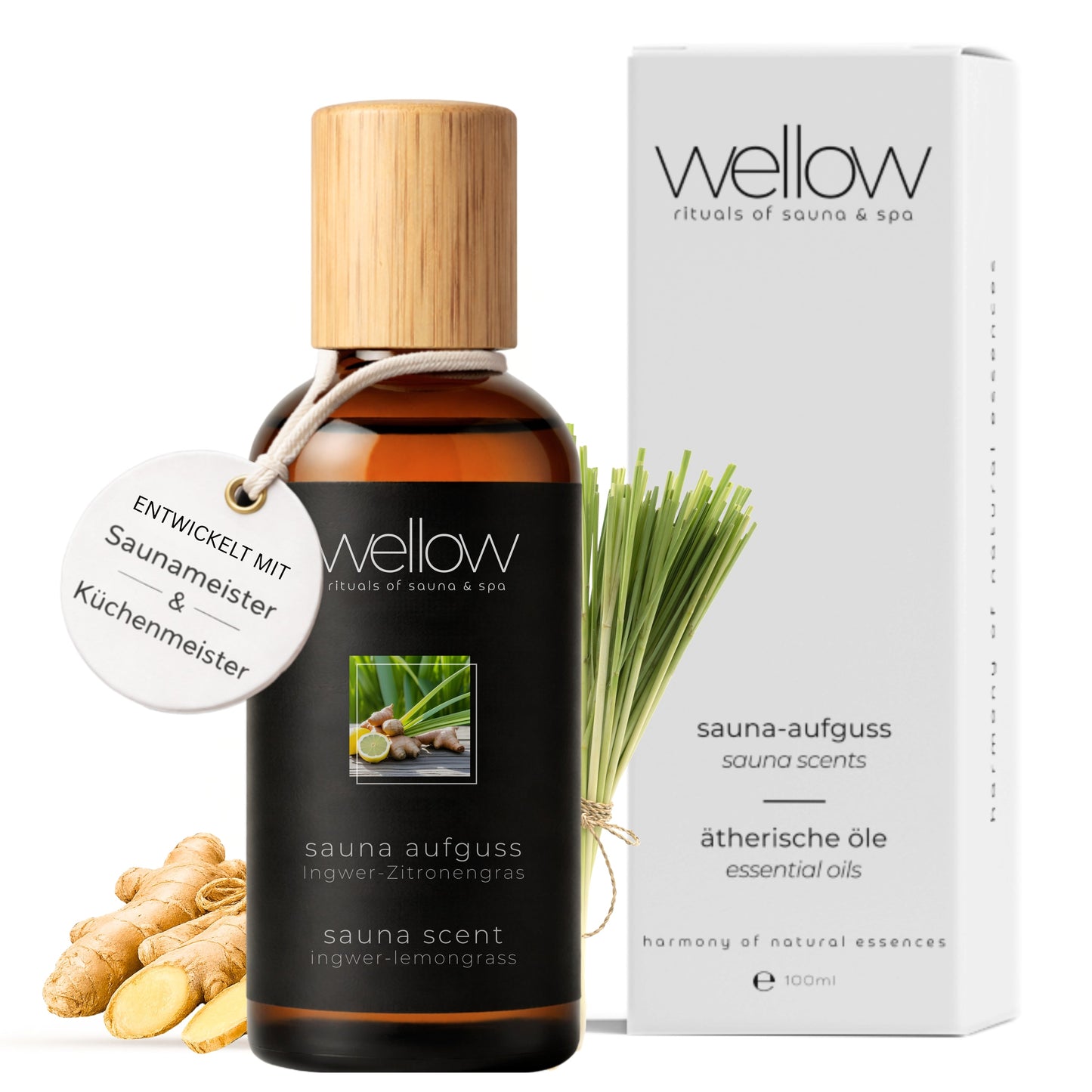 Sauna-Aufguss Ingwer-Lemongras 100ml